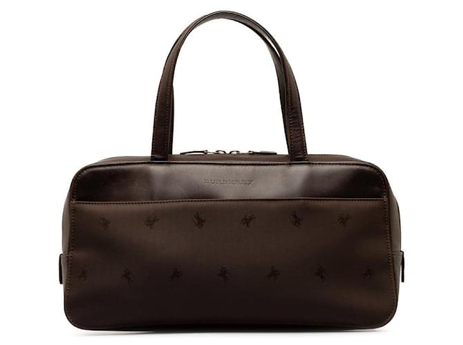 Burberry Nylon & Leather Handbag Cloth  ref.1277599