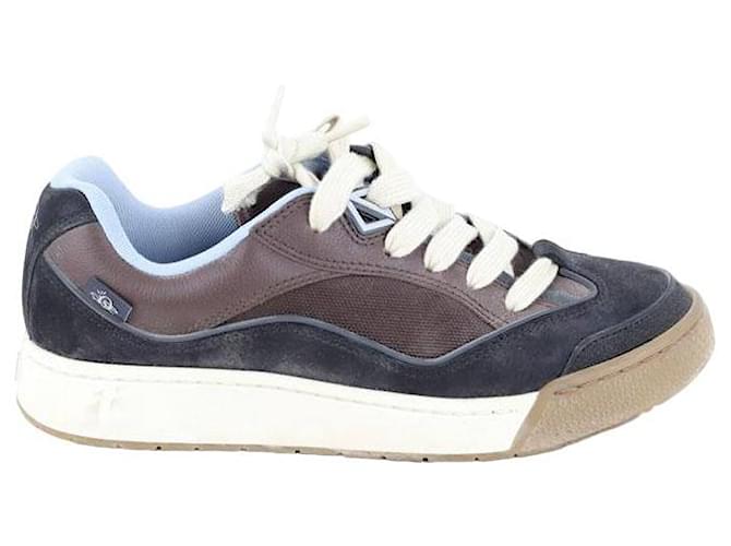 Dior Leather sneakers Brown  ref.1277817