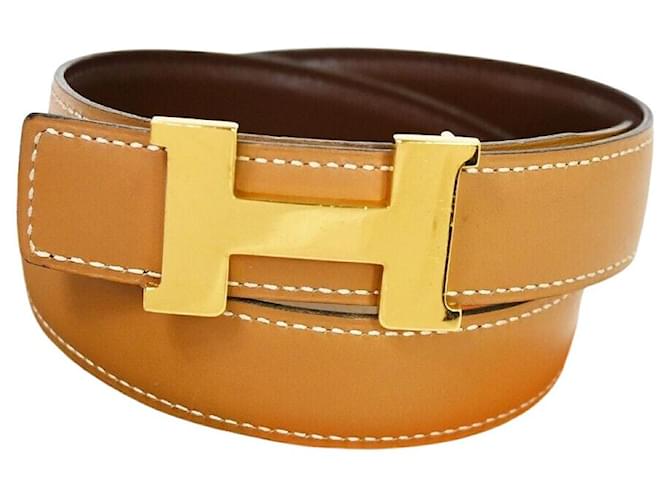 Hermès H Camel Leather  ref.1277879