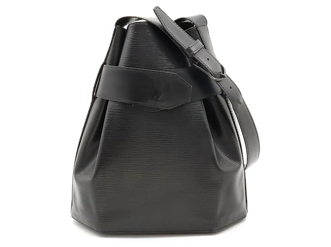 Louis Vuitton Sac d'épaule Black Leather  ref.1277891