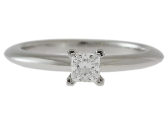 Tiffany & Co Solitaire Silber Platin  ref.1277923
