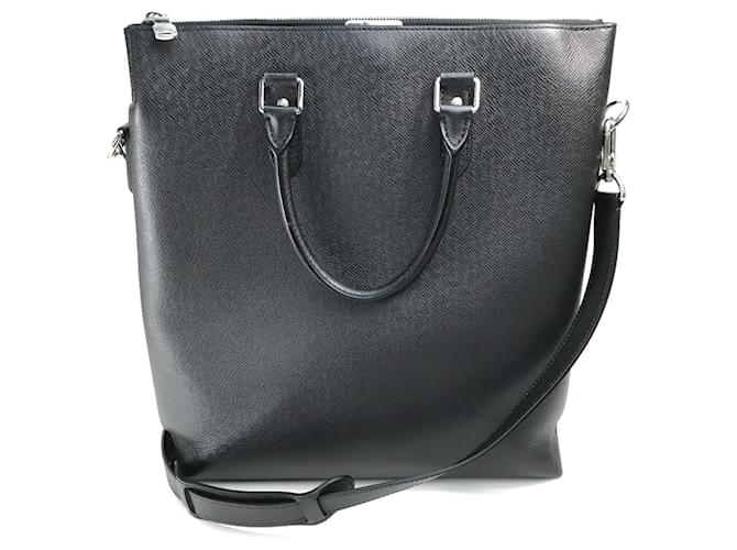 Louis Vuitton Anton Black Leather  ref.1277961