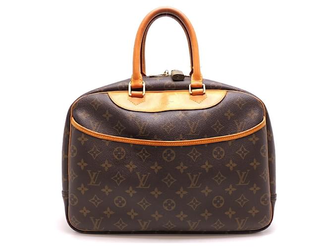 Louis Vuitton Deauville Brown Cloth  ref.1278004