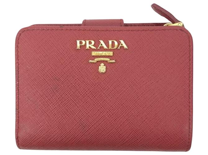 Prada Saffiano Red Leather  ref.1278026
