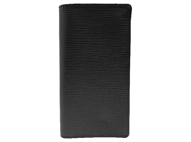 Louis Vuitton Brazza Black Leather  ref.1278043