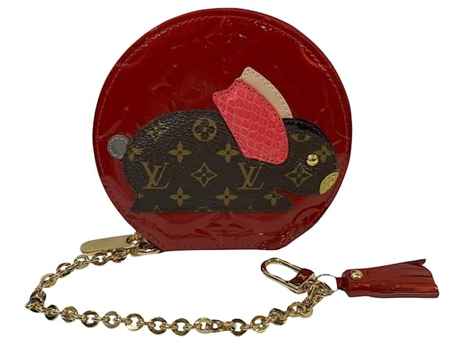 Louis Vuitton Pochette Clés Rouge  ref.1278048