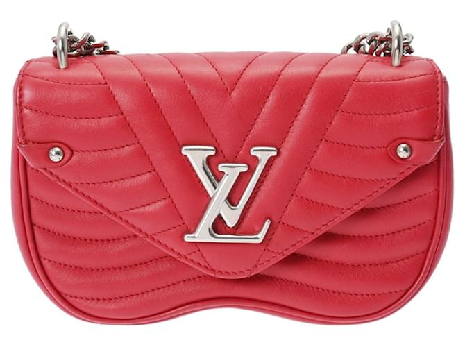 Louis Vuitton New Wave Red Leather  ref.1278066