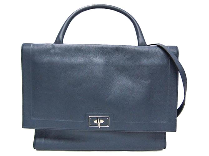 Givenchy squalo Blu navy Pelle  ref.1278139
