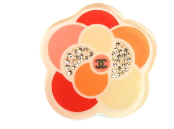 Chanel Camélia Plastique Multicolore  ref.1278255