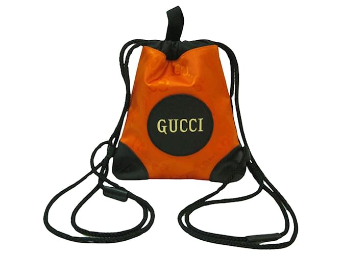 Gucci Off the grid Orange Synthetic  ref.1278383
