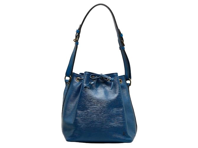 Noe Louis Vuitton Petit Noé Blue Leather  ref.1278440
