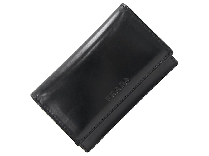 Prada -- Black Leather  ref.1278484