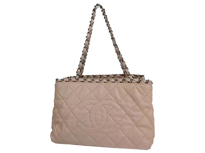 Chanel - Pink Leather  ref.1278511