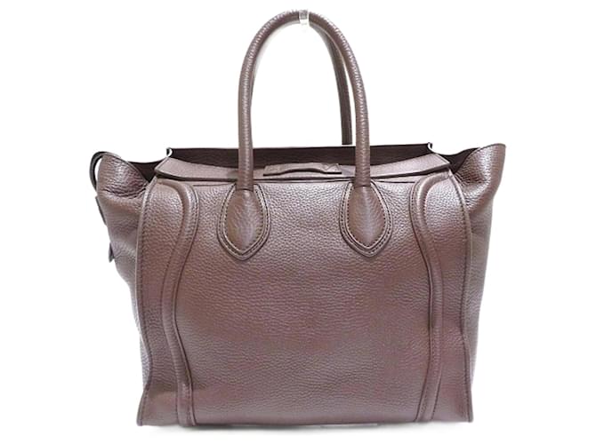 Céline Luggage Brown Leather  ref.1278536