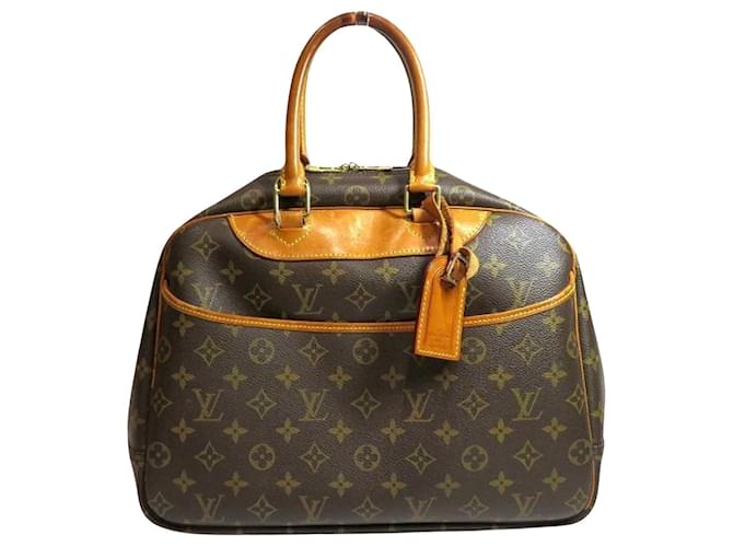 Louis Vuitton Deauville Brown Cloth  ref.1278537