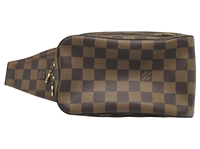 Louis Vuitton Geronimo Brown Cloth  ref.1278549