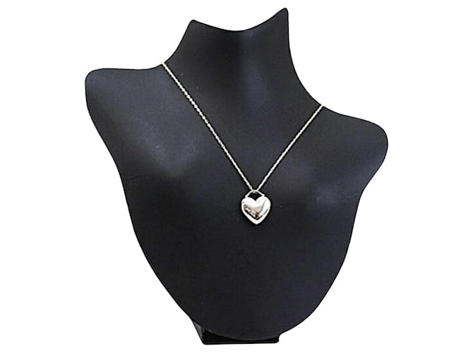 Tiffany & Co Full heart Silvery Silver  ref.1278555