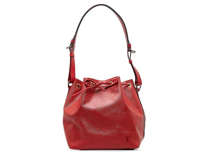 Noe Louis Vuitton Petit Noé Red Leather  ref.1278577