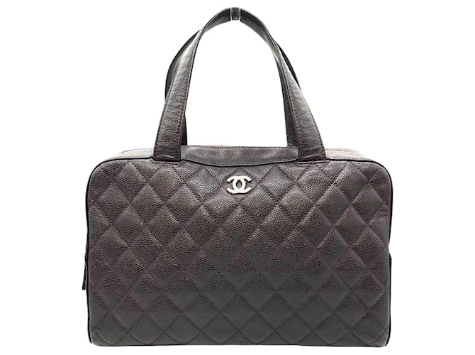Chanel Matelassé Brown Leather  ref.1278642
