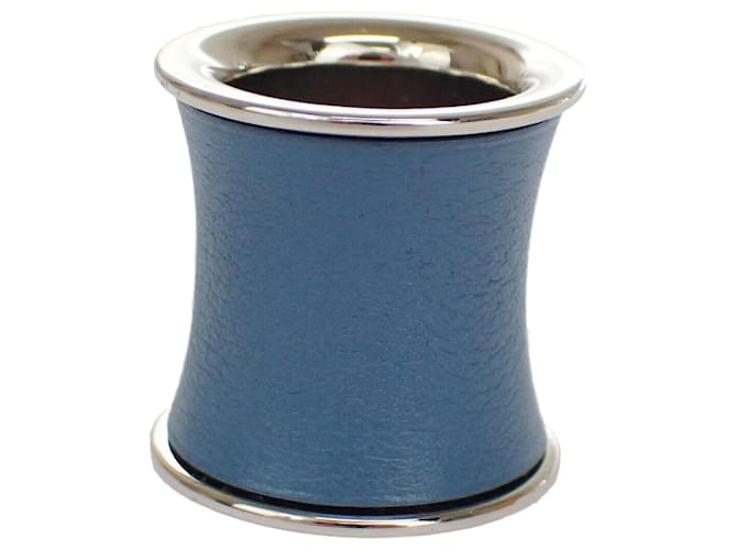 Hermès Anneau De Foulard Azul  ref.1278677