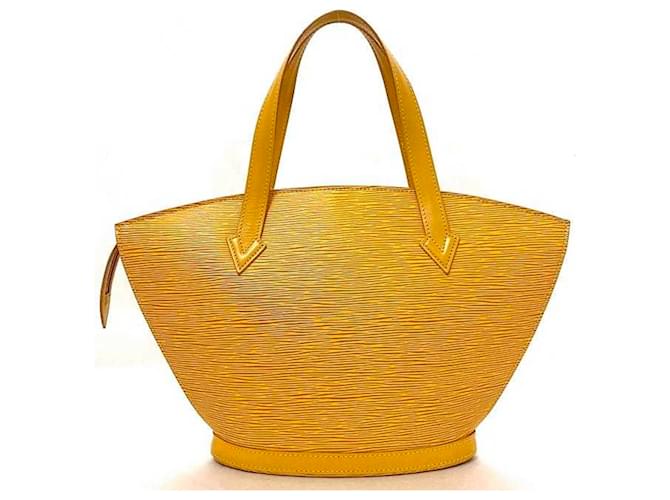 Louis Vuitton Saint Jacques Yellow Leather  ref.1278735