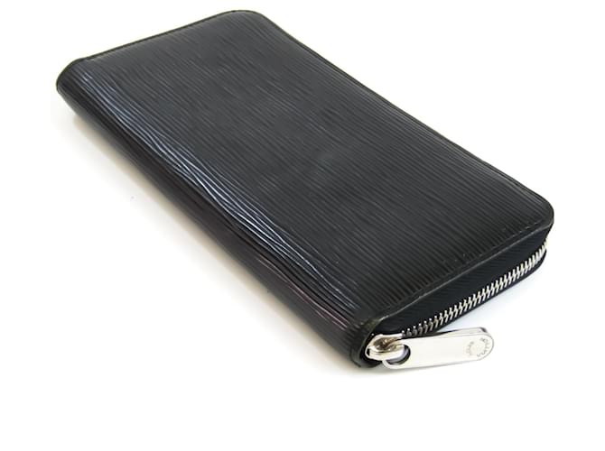 Louis Vuitton Zippy Wallet Black Leather  ref.1278746