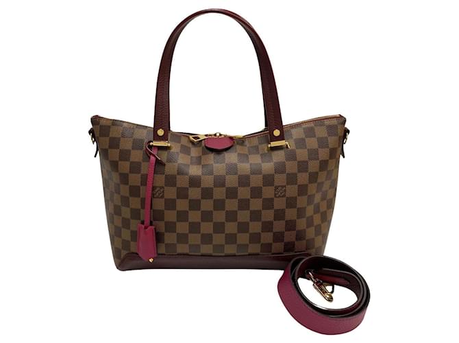 Louis Vuitton Hyde Park Brown Cloth  ref.1278804