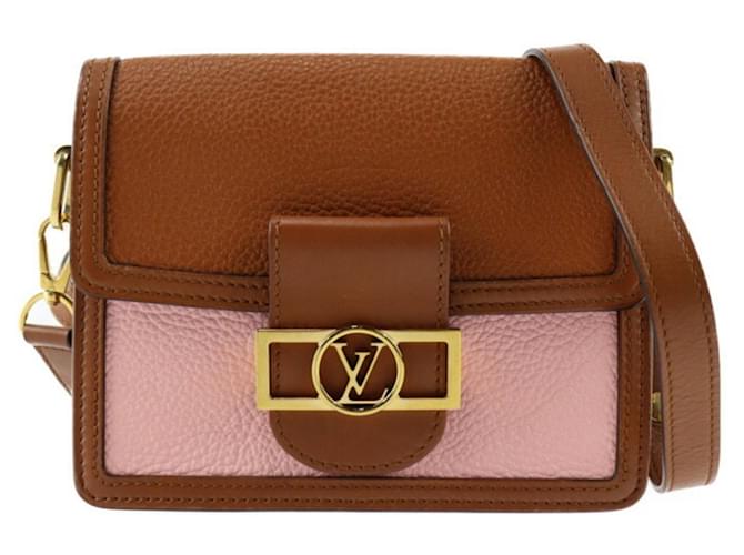 Louis Vuitton Dauphine Mini Beige Leather  ref.1278823