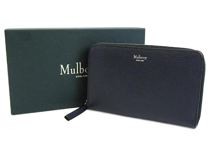 Mulberry Navy blue Leather  ref.1278826