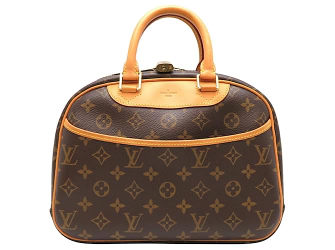 Louis Vuitton Trouville Brown Cloth  ref.1278833