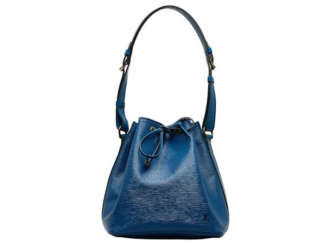 Noe Louis Vuitton Petit Noé Blue Leather  ref.1278970