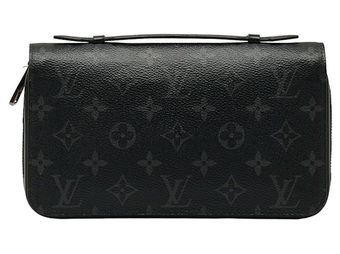Louis Vuitton Zippy XL Negro Cuero  ref.1279008
