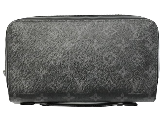 Louis Vuitton Zippy XL Marrom Lona  ref.1279014
