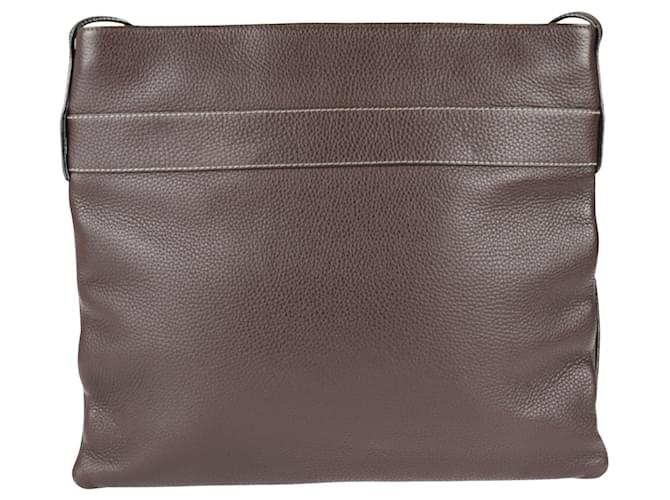 Loewe Messenger Brown Leather  ref.1279064