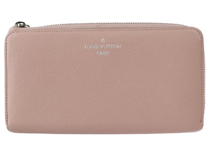 Louis Vuitton Portefeuille comète Pink Leder  ref.1279134