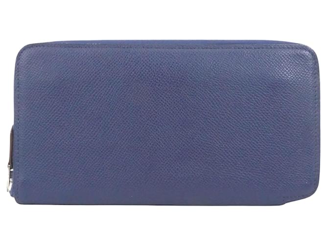 Hermès Azap Navy blue Leather  ref.1279202