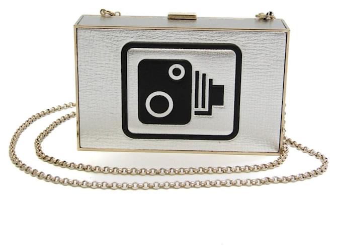 Anya Hindmarch Silvery Leather  ref.1279217