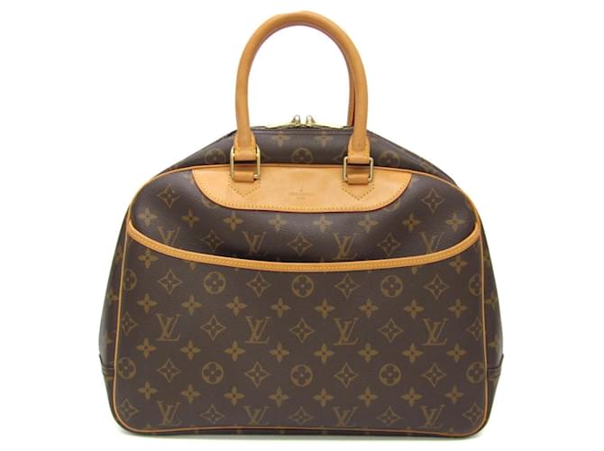 Louis Vuitton Deauville Brown Cloth  ref.1279256