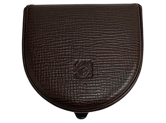 Loewe Anagram Brown Leather  ref.1279483