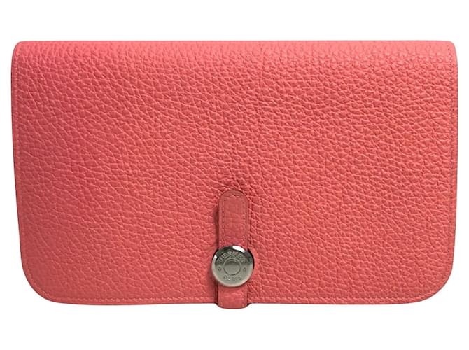 Hermès Dogon Pink Leder  ref.1279497