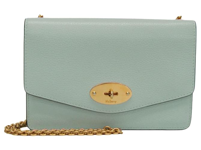 Mulberry Turquoise Leather  ref.1279549