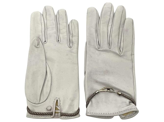 Hermès Grey Leather  ref.1279564