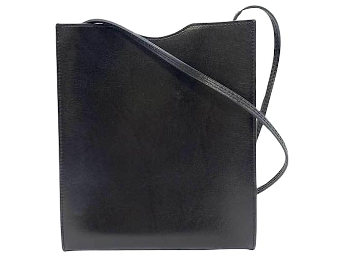 Hermès Onimetou Black Leather  ref.1279672