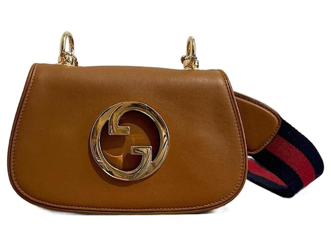 GUCCI  Handbags T.  leather Camel  ref.1279897