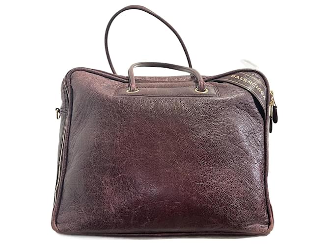 Blanket BALENCIAGA  Handbags T.  leather Purple  ref.1279900