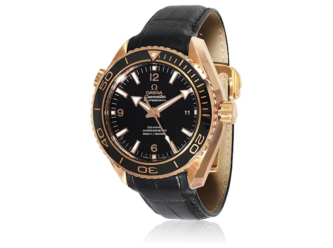 Omega Seamaster Planet Ocean 232.63.46.21.01.001 Men's Watch In 18kt rose gold Pink gold  ref.1280055