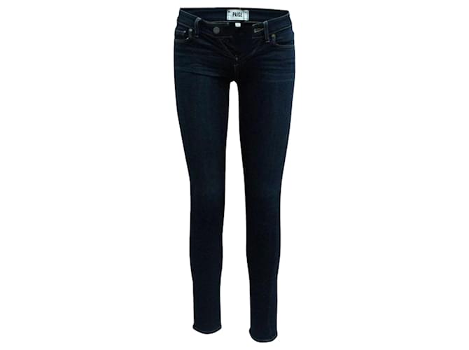 Autre Marque Jeans Slim Fit Azul Escuro Algodão  ref.1280284
