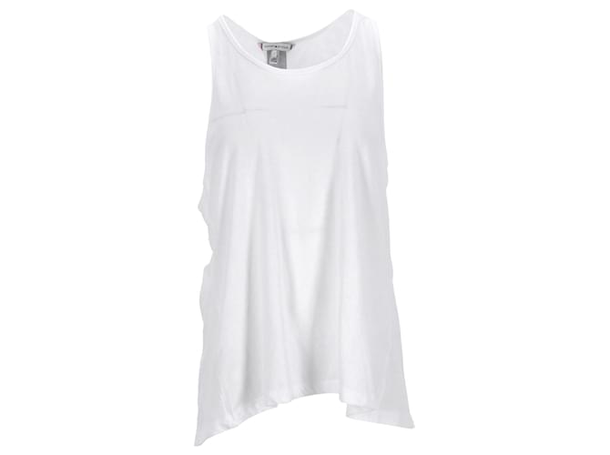 Camiseta sin mangas Tommy Hilfiger para mujer en algodón blanco  ref.1280475