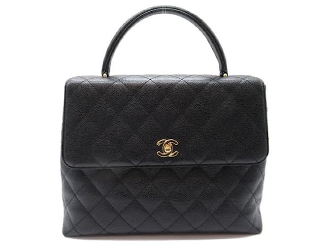 Chanel CC Caviar Kelly Handbag Leather  ref.1280523