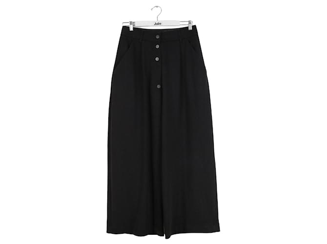 Loewe Pantalon large en laine Noir  ref.1280674